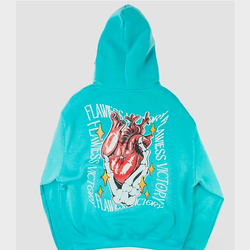 NWOT Flawless Victory Graphic Sweatshirt Hoodie